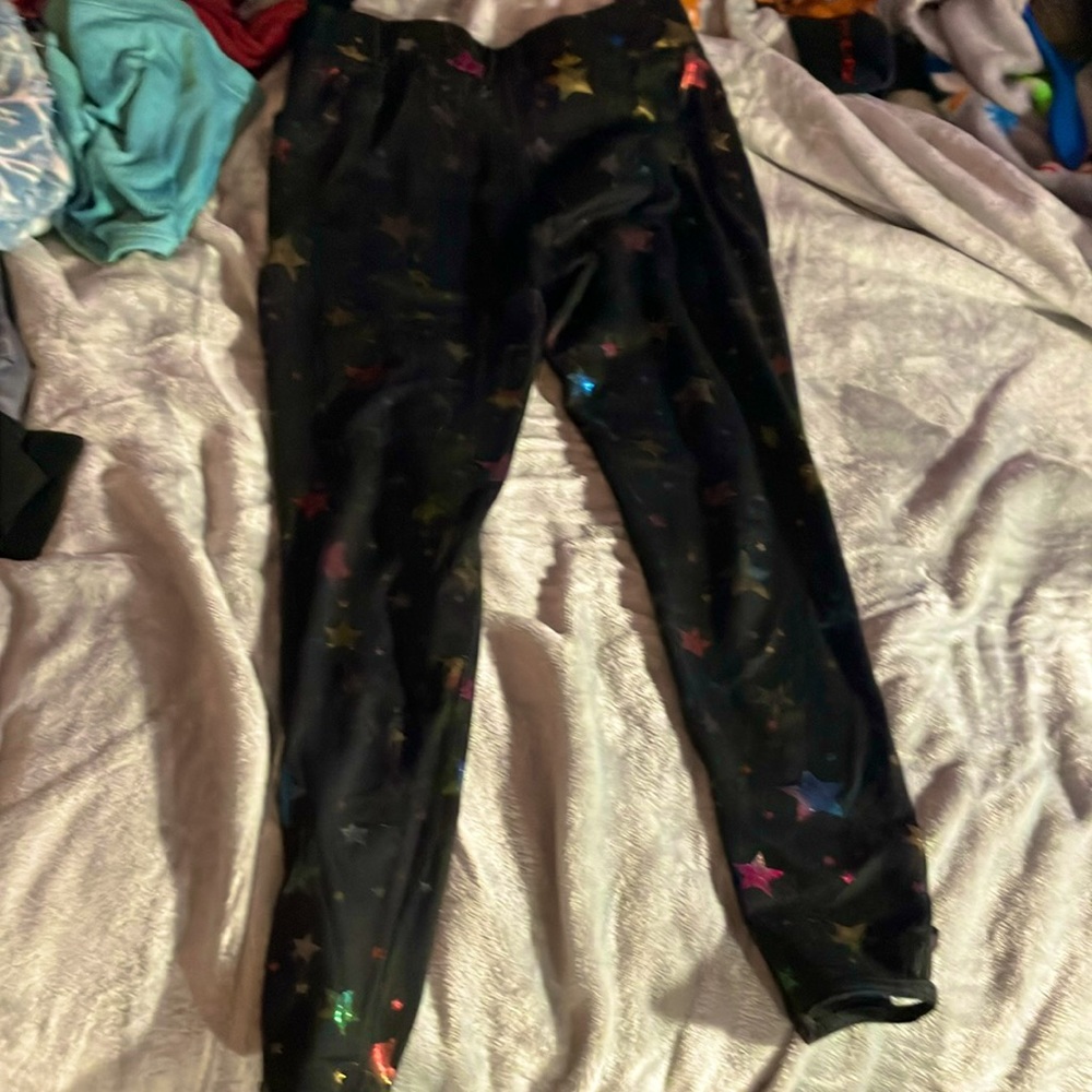 Star print leggings